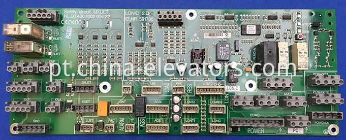 Schindler 3300/5400 Cabin Top Board 591786